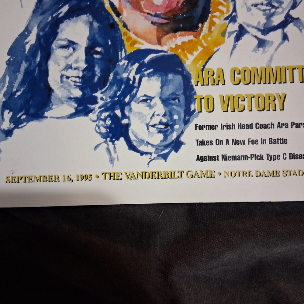 Notre Dame Stadium Program